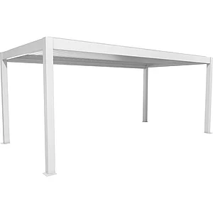 BIOHORT Pergola Gr. 6 x 3 weiß/silber