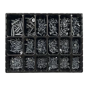 SCH-Sortimentskoffer Senkschrauben-Innensechskant verzinkt 8.8 DIN7991