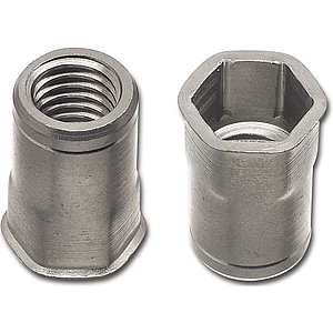 Blindnietmutter kl. Senkkopf mit Sechskantschaft offen M10x22,9 Stahl verzinkt