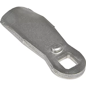 Sperrnase gerade für Blechmontagezylinder, 45 x 19 mm, Maß H 18 mm, Edelstahl