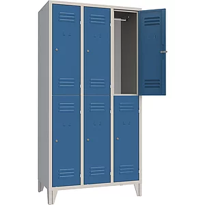 Doppelstockspind Abteilanzahl 6 RAL7035/5010