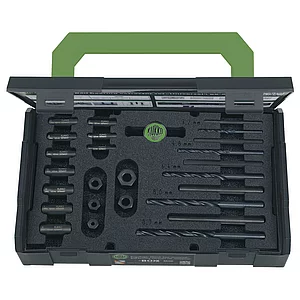 KUKKO Schraubenausdreher-Satz M5 - M16 25-teilig