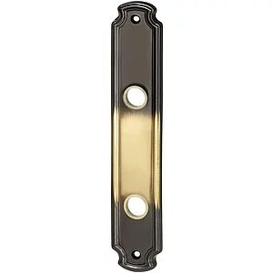 MARCHESI Langschild SCHÖNBRUNN - WC 90, Messing patiniert