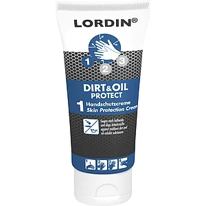 Hautschutzsalbe Lordin® Protect Dirt&Oil silikonfrei, wasserlöslich 100ml Tube