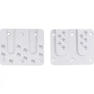 PITZL Doppel HVP 120x100x12 mm Aluminium eloxiert