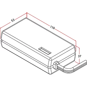 Trafo-Gleichrichter EA 700, 12V DC