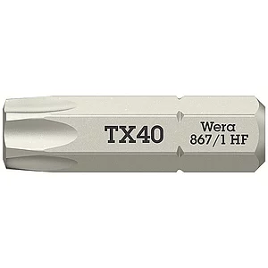 WERA Bit-Einsatz 867/1 HF 1/4" sechskant TX 40/25 mm Torx®
