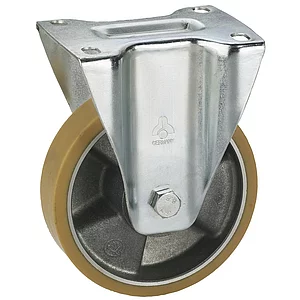 DÖRNER + HELMER Bockrolle Polyurethan Alufelge 80 mm 200 kg