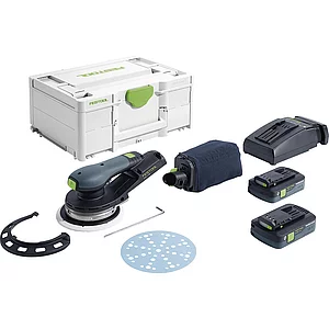FESTOOL Akku-Exzenterschleifer ETSC 2 150 Plus 18 Volt / 4,0 Ah (IEC) Li-Ion