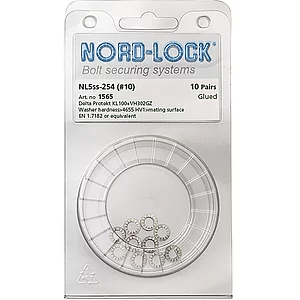 NORD-LOCK Keilsicherungsscheiben NL5ss Edelstahl A4, - Blister SB-10