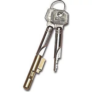 BURG-WÄCHTER Schlüssellochsperrer E6, verschiedensperrend, mit 2 Schlüsseln