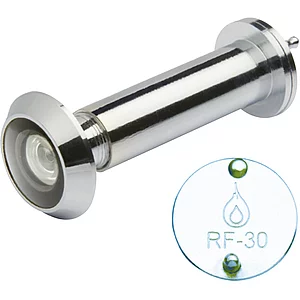 SOLIDO Türgucker ø 14, Linse 200°, TS 50-80 mm, verchromt, brandschutztauglich