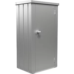 BIOHORT Terrassenschrank Julia M silber