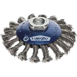 OSBORN Kegelbürste mit Gewinde 115 x 15 x 20 mm Stahldraht gezopft