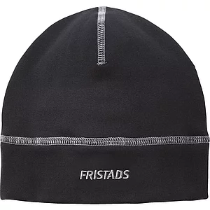 FRISTADS Stretch-Fleece Haube - Mütze 9101 STF schwarz