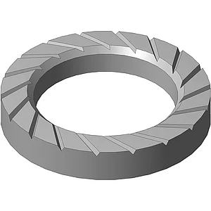 TECKENTRUP Sperrkantscheibe SK-Z - M12 - Stahl Zinklamelle
