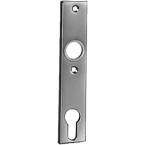 AMF Kurzschild 497Z, PZ 72, Schraublochabstand 67mm,156x32x7 mm, silber eloxiert