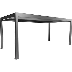 BIOHORT Pergola Gr. 6 x 3 quarzgrau