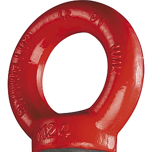 GK8 Ringmutter hochfest M10 rot mit CE Kennzeichnung