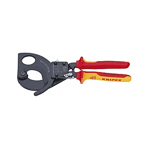 KNIPEX VDE-Kabelschneider Länge 280 mm für Kabeldurchmesser 52 mm