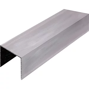 IAM DESIGN Kantenschutzprofil 27 x 24,5 x 1,5 mm, 3000 mm, Edelstahl V4A