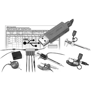 MITUTOYO Software USB-ITPAK 06AFM386 zur Datenerfassung mit Excel