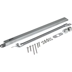 GU Kabelübergang 5527 verdeckt-rund, 346 x 20 x 18 mm, Edelstahl