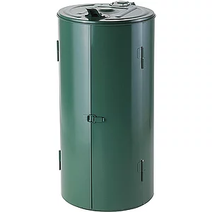 Wertstoffsammler rund 120 Liter grün