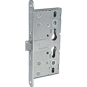 BMH Fluchttürschloss 1758 mit Rosettenlöchern 1-flg. Funktion D/EN179, verzinkt