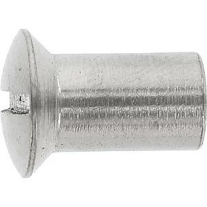 Hülsenmutter Linsensenkkopf M 6x 15 Edelstahl A4 mit Schlitz