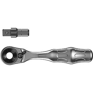 WERA Umschaltknarre Zyklop Mini Bit-Ratsche 8001A 1/4"