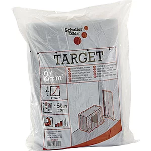 SCHULLER Abdeckplane schwarz Stärke 0,0075 mm Größe 4 x 6 m