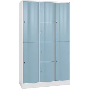 C+P Kombi Schließfachschrank Resisto 1950 x 1148 x 540 mm