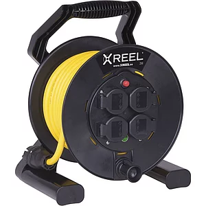 PCE Kabeltrommel XREEL250 N07V3V3-F 3G1.5 Länge 25 m IP 54