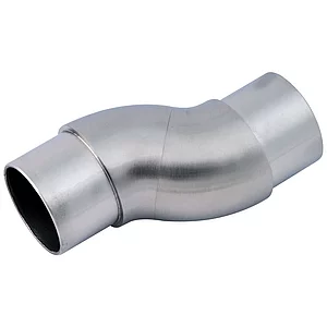 CROSO Edelstahlbogen flexibel für Rundrohr ø 42,4 x 2,0 mm, Edelstahl V2A