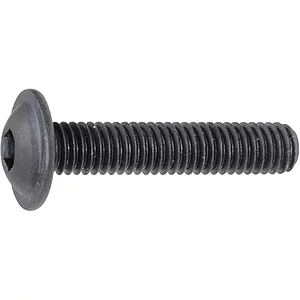 ISO7380-2 010.9 M 6x 25 blank Linsenschraube mit Flansch und ISK