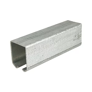 Laufschiene für freitragende Tore, Länge 6000 mm, Stahl verzinkt