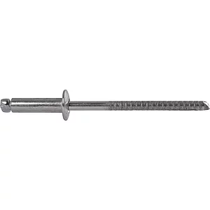 ISO15983 Blindniete Flachkopf 3.0x14 Edelstahl A4 mit Edelstahldorn A4