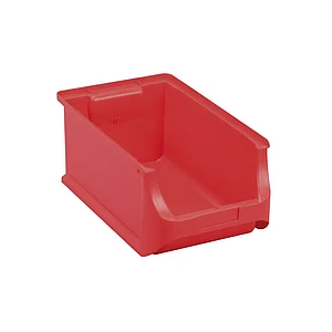 ALLIT Sichtlagerkasten Größe 4 Farbe rot 355 x 205 x 150 mm