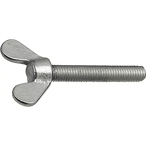 DIN316 M 5x 16 verzinkt Flügelschraube - Kopf aus Temperguss