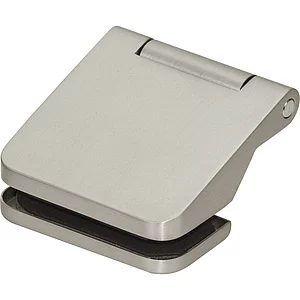 DORMA-Glas Türband Flügelteil Junior Office 11.360, 48,5 mm,Edelstahl-Effekt