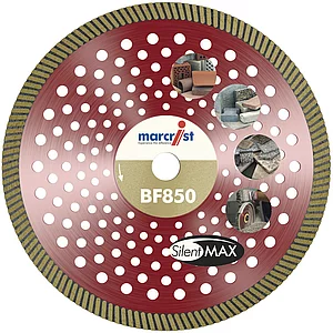 MARCRIST Diamant-Trennscheibe BF850 SilentMax 125 x 22,2 mm Baumaterialien