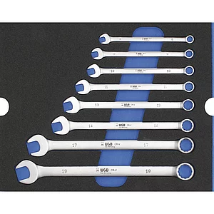WGB Moflex Modul L Ringmaulschlüssel extra lang 6170 8-teilig