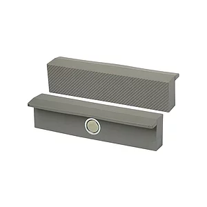 HEUER Polyurethan-Riffel-Schutzbacke mit Magnet Backenbreite 140 mm