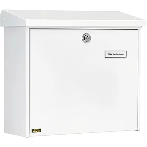 BURG Aufhängebriefkasten COMFORT - Stahl verzinkt weiß