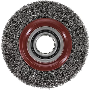 OSBORN Rundbürste mit Bohrung 150 x 30 x 31,75 mm rostfreier Stahldraht gewellt