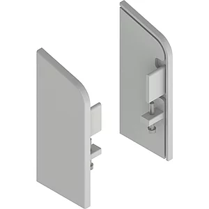 HELM 150 Abdeckkappe W Wandmontage links RAL 7035 lichtgrau