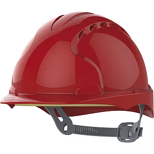 JSP Industrieschutzhelm EVO®3 EN 397 OneTouch-Gleitverschluss Farbe rot