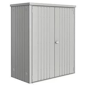 BIOHORT Geräteschrank 150 silber-metallic