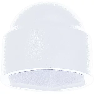 ~DIN1587 Kunststoffabdeckkappe Sechskant M 5 Polyethylen weiß